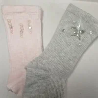 جوراب های جواهردوزی و روبان دوزی شده