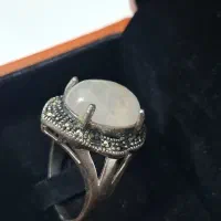 انگشتر و محفظه حرز نقره