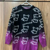 بافت آستین بلند خرسی