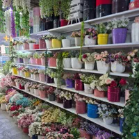 دکور مغازه فروشگاه استند طبقه فلزی دیواری پایه دار