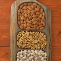 ظرف چوبی گردو ۳ خانه / دورهمی