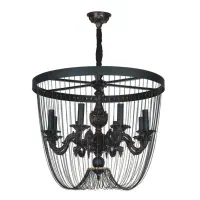 لوستر6 شعله|لوستر و چراغ آویز|تهران, اتابک|دیوار