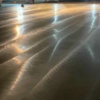 بتن ریزی کف با ماله پروانه