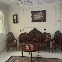 مبل سلطنتی چوب گردو ۹ نفره