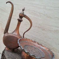 آفتابه لگن قاجاری|کلکسیون اشیاء عتیقه|زنجان, |دیوار