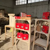 کرسی چوبی کشویی 85 در 85 سانت مربع کاملا مقاوم