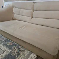 مبل ۳ نفره همراه با مبل گوشه