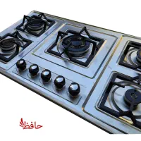 تولیدی اجاق گاز صفحه ای 4 و 5 شعله (شیشه و استیل)