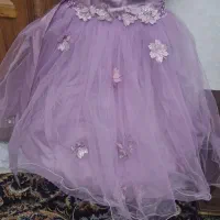 دوعدد لباس پرنسسی بچگانه