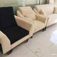 دو دست مبل آماده تک رنگ