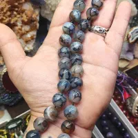 تسبیح عقیق دراگون شجر اصل سایز ۱۴ کد ۱۱|جواهرات|اصفهان, شیخ اشراق|دیوار