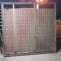 درب حیاطی 250عرض.. قد 245 تمیز