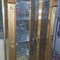 کمد بوفه رنگ طلایی