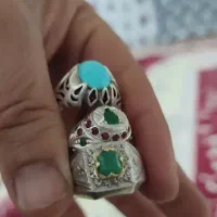 انگشتر زمرد کلمبیا با آفریقا یه فروزه نیشابور