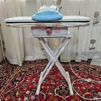 اتو پرس نیکو رنگ سفید آبی