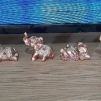مجسمه ی فیل خوش شانس ۶عددی خارجی