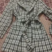 پالتو پاییزه راه راه سایز ۱