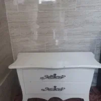 میز آیینه دوکشو وسالم