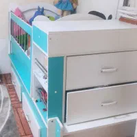 سرویس کامل تخت و کمد کودک|اسباب و اثاث بچه|تهران, افسریه جنوبی|دیوار