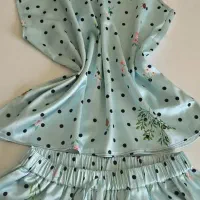 تاپ و شلوارک ساتن