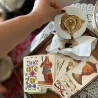 دعا فال طالع شمع تاروت سرکتاب اینه بینی