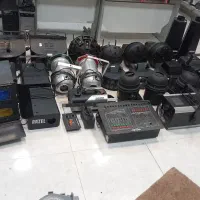 فروش یکجا انواع رقص نور و پروژکتور و اتش مراسمات