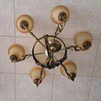۲ عدد لوستر ۶ شاخه|لوستر و چراغ آویز|تهران, مجیدیه|دیوار