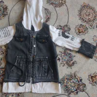 کاپشن وشلوار لی دخترانه|لباس|برخوار, |دیوار