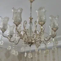 لوستر هشت شاخه شیک و لوکس