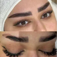 ابرو کرکی مویی و کاور ابرو قدیمی|خدمات آرایشگری و زیبایی|کوهدشت, |دیوار