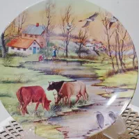 دیوارکوب نوستالوژی قدیمی طرح منظره