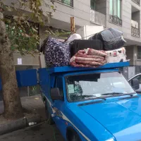 نیسان بار خاور کارگر خالی ساید بای ساید بین شهری
