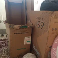 کارتن کولر گازی وتلویزیون