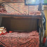 فوری تخت دوطبقه فلزی درحد نو