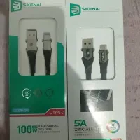 کابل تایپ سی کاناف دار کاملا سالم