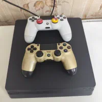 ps4 slim دو دسته ۱ ترابایت و فول گیم