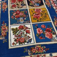 زرع و نیم بختیاری رنگ گیاهی|فرش|تهران, سیمای ایران|دیوار