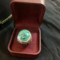 انگشتر نقره دست ساز فیروزه