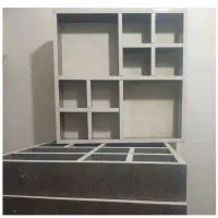 شلف|کتابخانه، شلف، قفسه‌های دیواری|اهواز, کوی مهدیس|دیوار