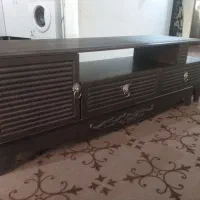 میزتلویزیون چوبی