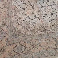 فرش دستباف کرک و ابریشم چله ابریشم