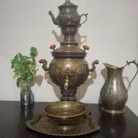 سماورذغالی قدیمی|کلکسیون اشیاء عتیقه|قم, آذر (نکویی)|دیوار