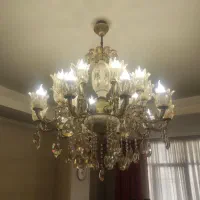 دو عدد لوستر برنجی|لوستر و چراغ آویز|کرج, عظیمیه|دیوار