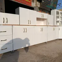 ۸ متر کابینت فلزی دست دوم در حد نو نو|مصالح و تجهیزات ساختمان|شیراز, ماه فیروزان|دیوار