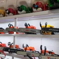 اره موتوری بنزینی برقی زنجیری برند هیوندا کره اورج