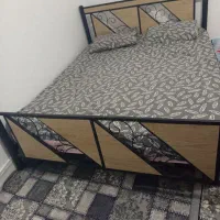 تخت دونفره ام دی اف و فلز
