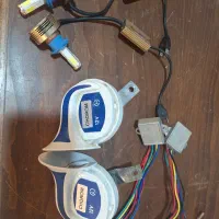 بوق حلزونی ۱۸ صدا و هدلایت پایه H7