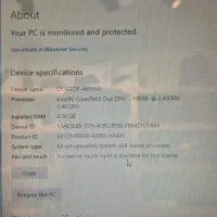 لب تاپ تمیز و عالی hp|رایانه همراه|شیراز, باغ تخت|دیوار