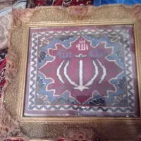 تابلو فرش قدیمی دست بافت|تابلو فرش|مشهد, طبرسی شمالی|دیوار