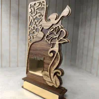 تندیس چوبی روز معلم